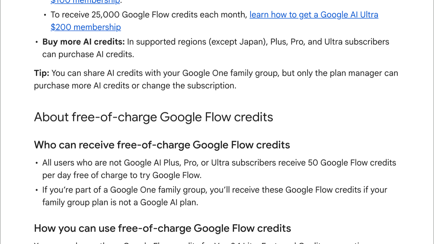 flow credits